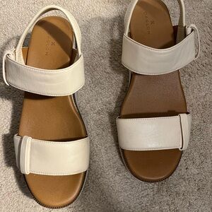 Caslon Cream Sandals